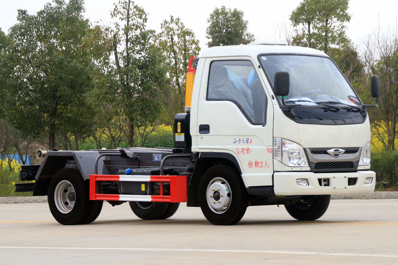 ​3方福田小卡之星勾臂垃圾车