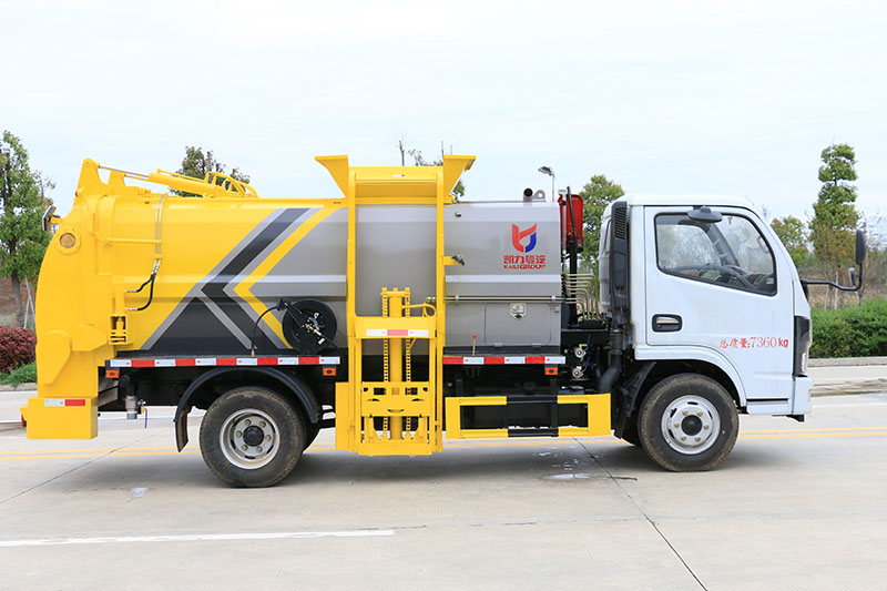 东风小多利卡餐厨垃圾车（厢式）（6方）