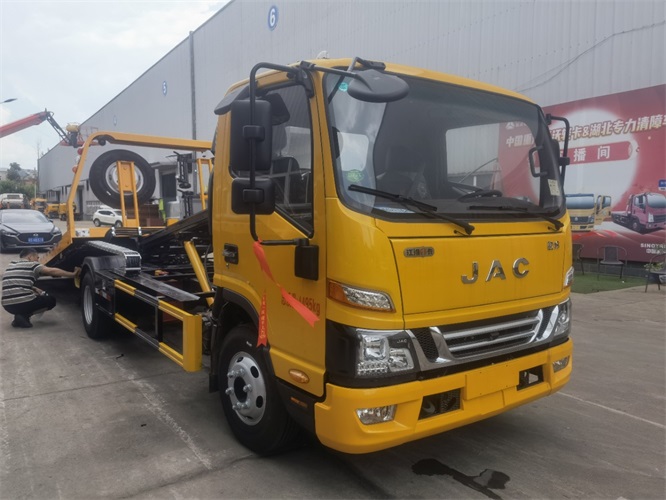 江淮骏铃A8宽体蓝牌重载清障车