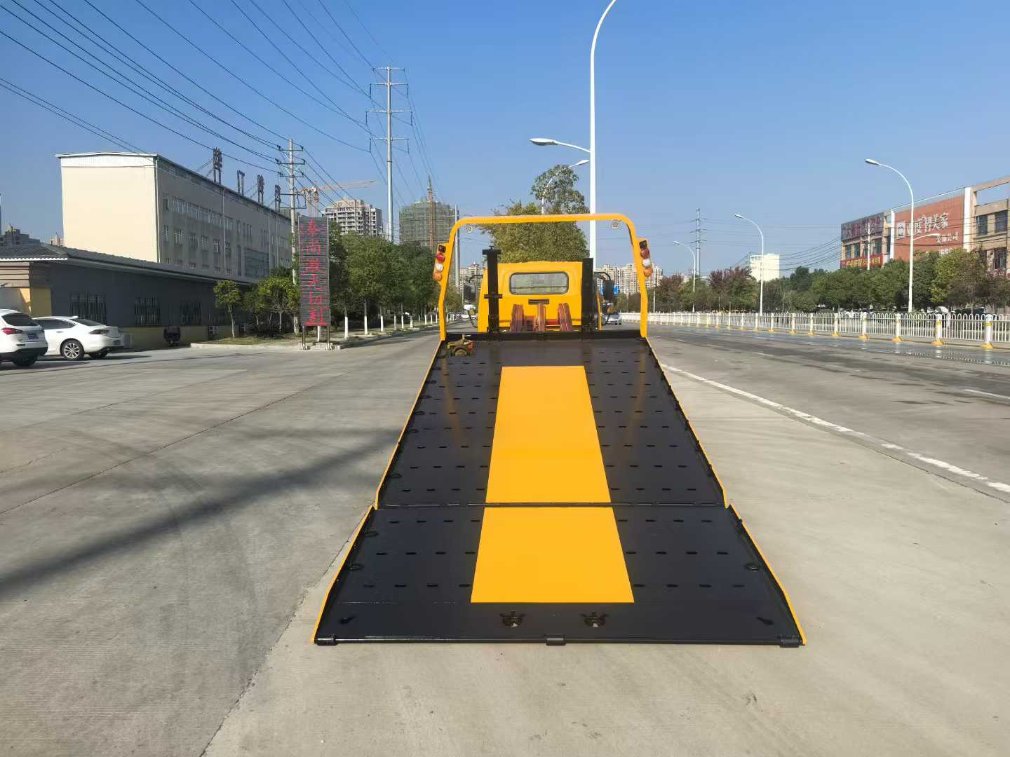 江淮鸿运当头蓝牌重载清障车