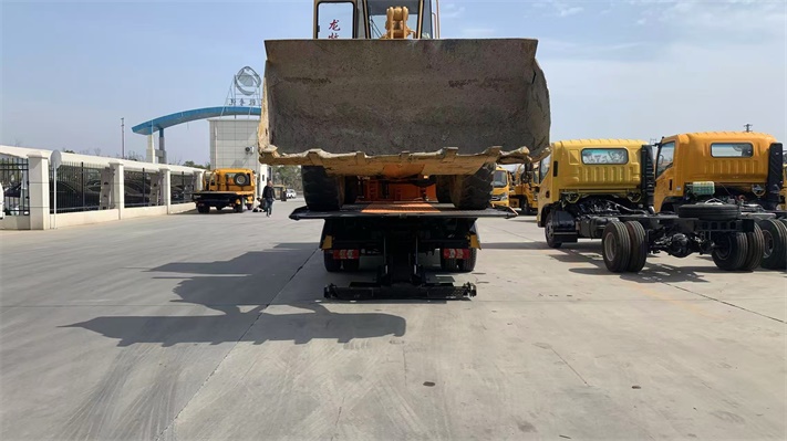 陕汽金龙王10吨蓝牌重载清障车