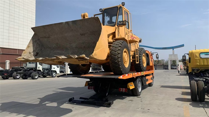 陕汽金龙王10吨蓝牌重载清障车