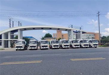 2025.6.30重汽8方蓝牌餐厨垃圾车【批量发车】