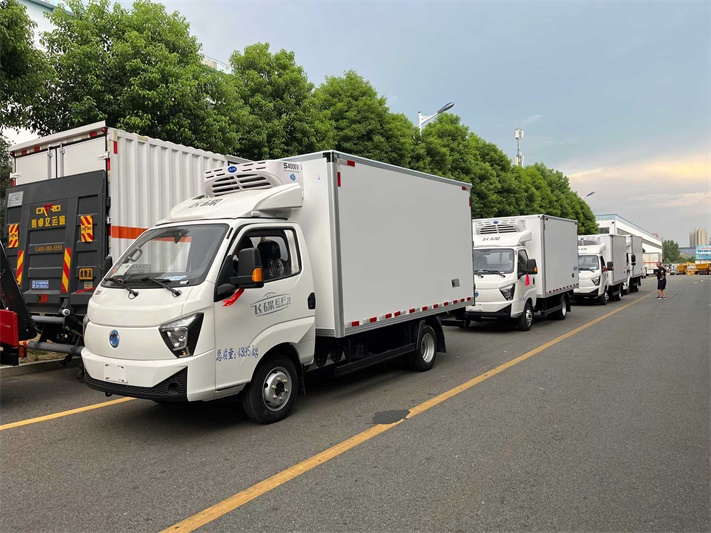 飞碟缔途EF3纯电动3.8米小型冷藏车