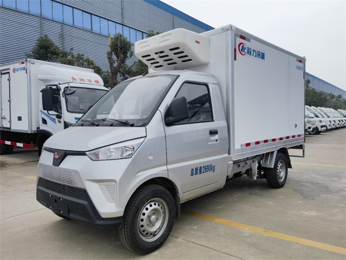 五菱冰宝纯电动2.8米小型冷藏车