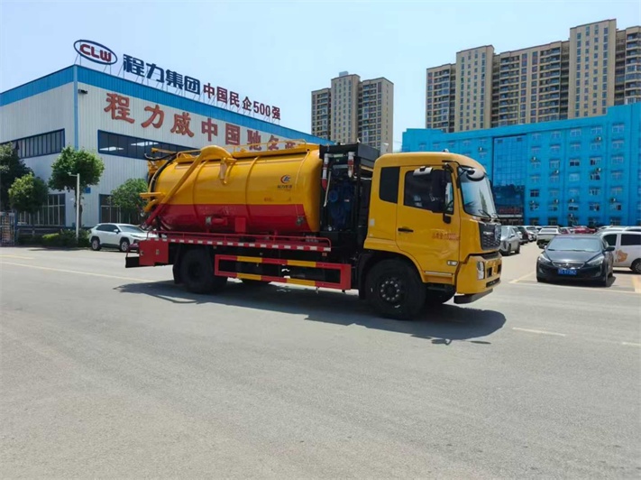 天锦副发15方清洗吸污车