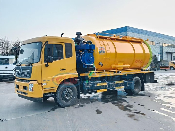 天锦副发15方清洗吸污车