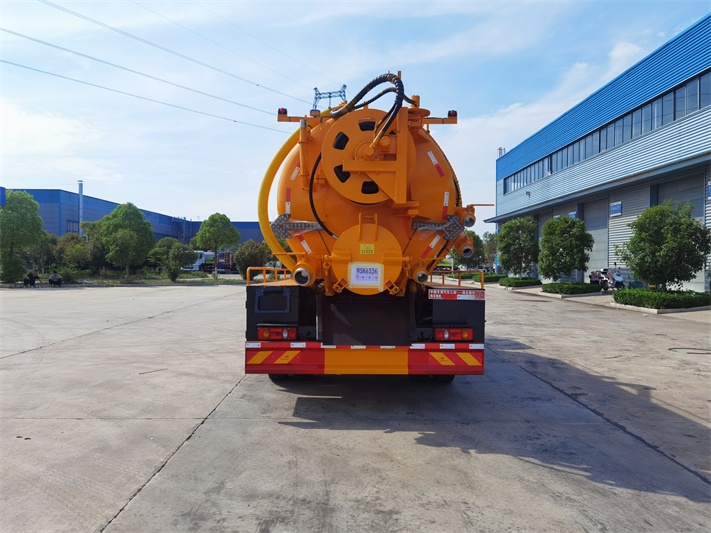 天锦15方清洗吸污车